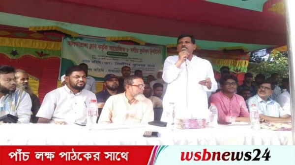 ফুটবল টুর্নামেন্টের তৃতীয় খেলা উদ্বোধন