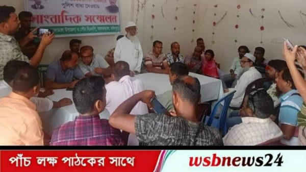 প্রতিষ্ঠা বার্ষিকী পুলিশের বাধায় পন্ড