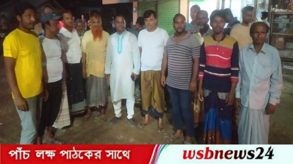 ভাইস চেয়ারম্যান পদপ্রার্থী ফারুকের জনসংযোগ